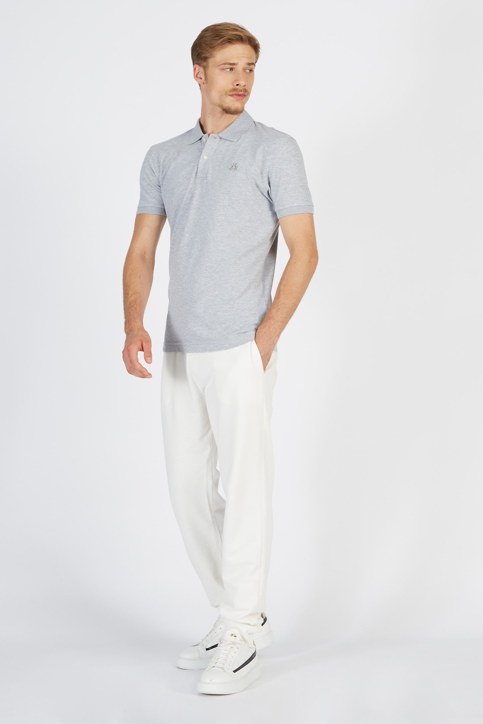 Herren-Poloshirt slim fit