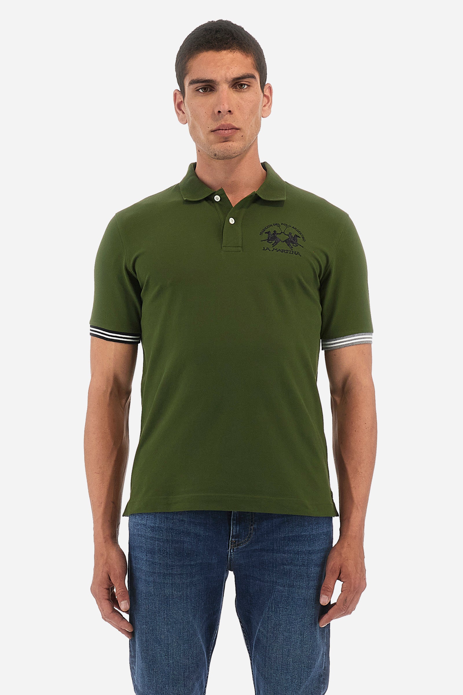 Polo uomo regular fit - Waddell - Chive