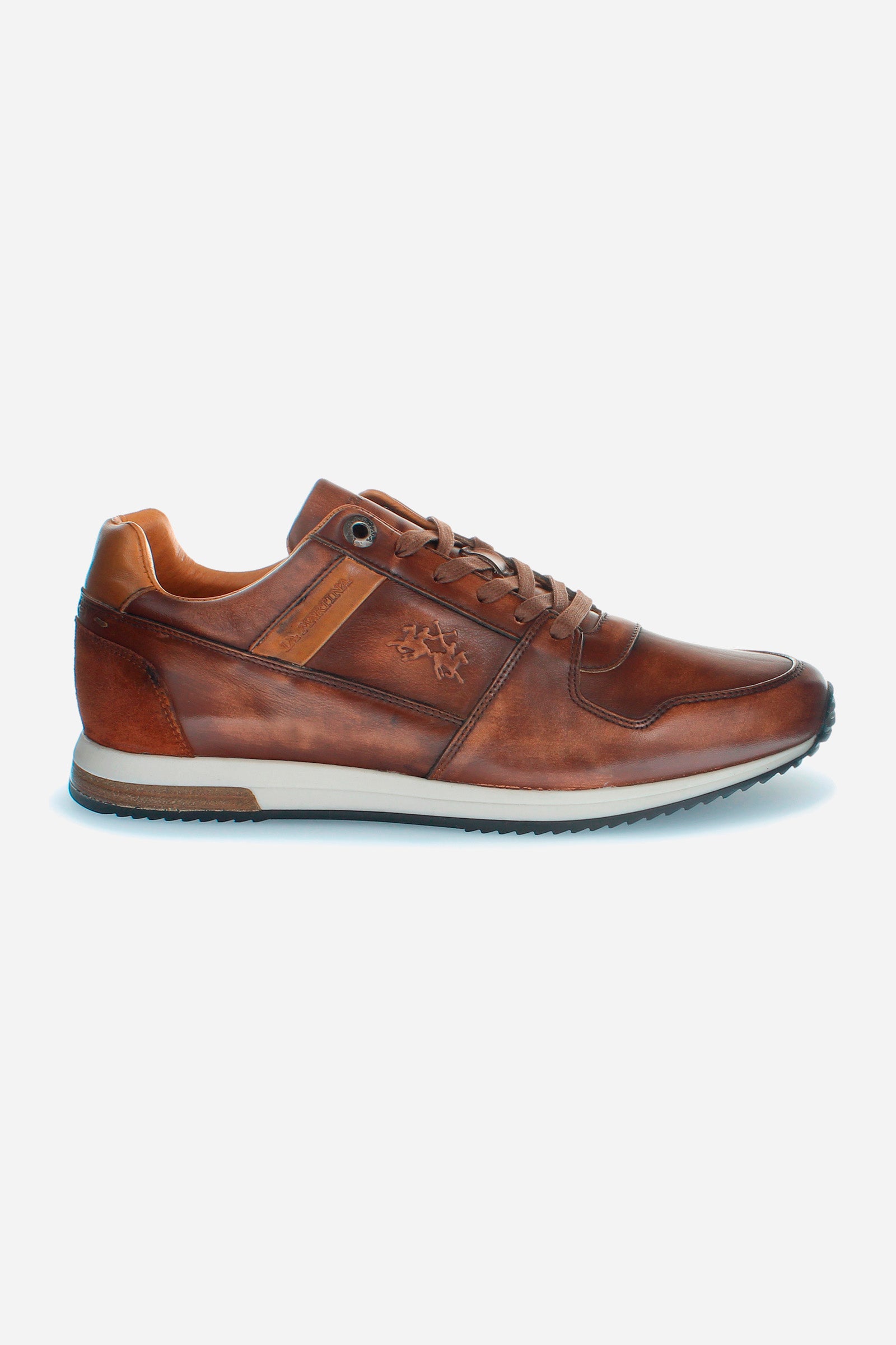 MAN BUTTERO SNEAKERS - LEATHER