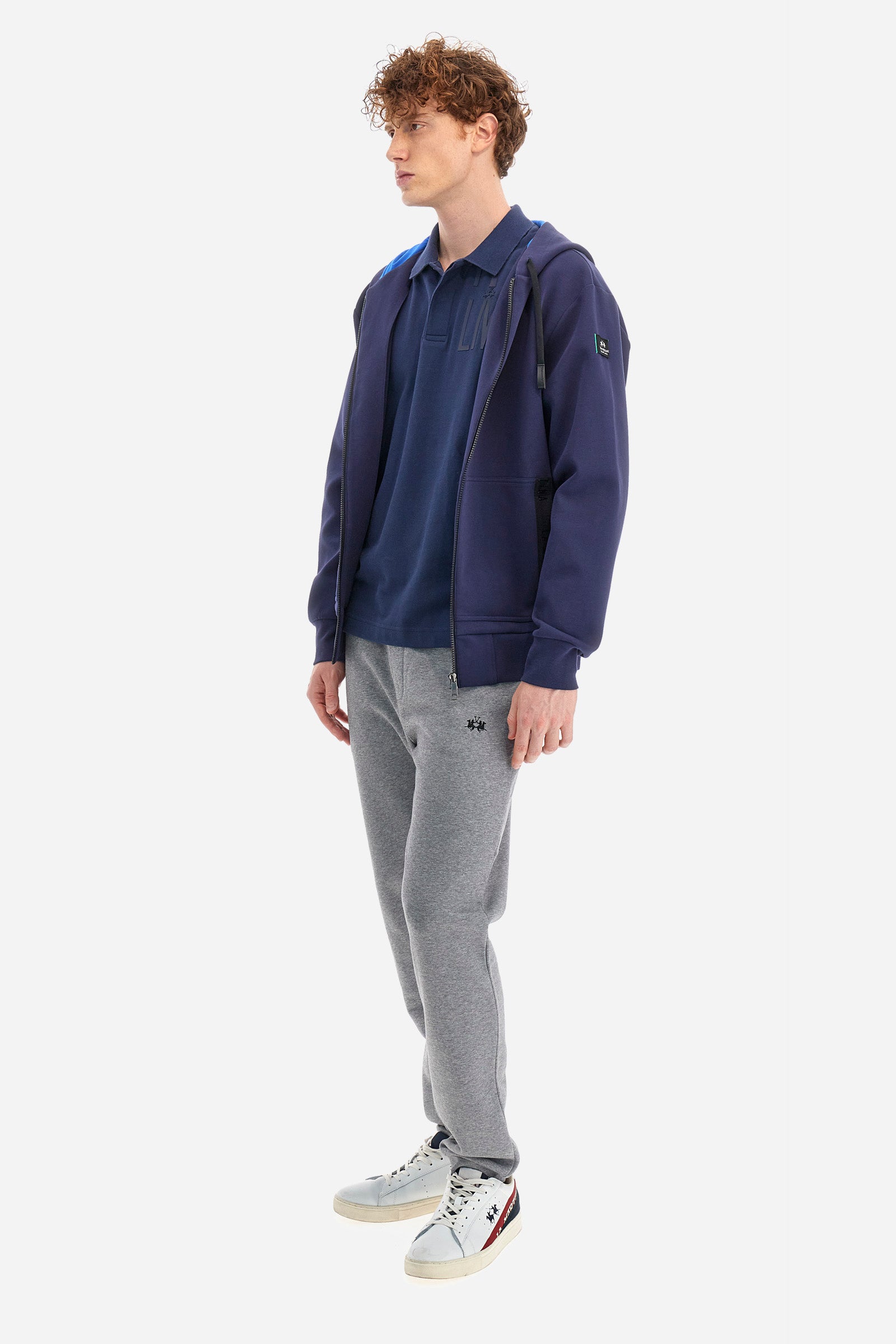 Felpa uomo comfort fit - Woodson - Navy