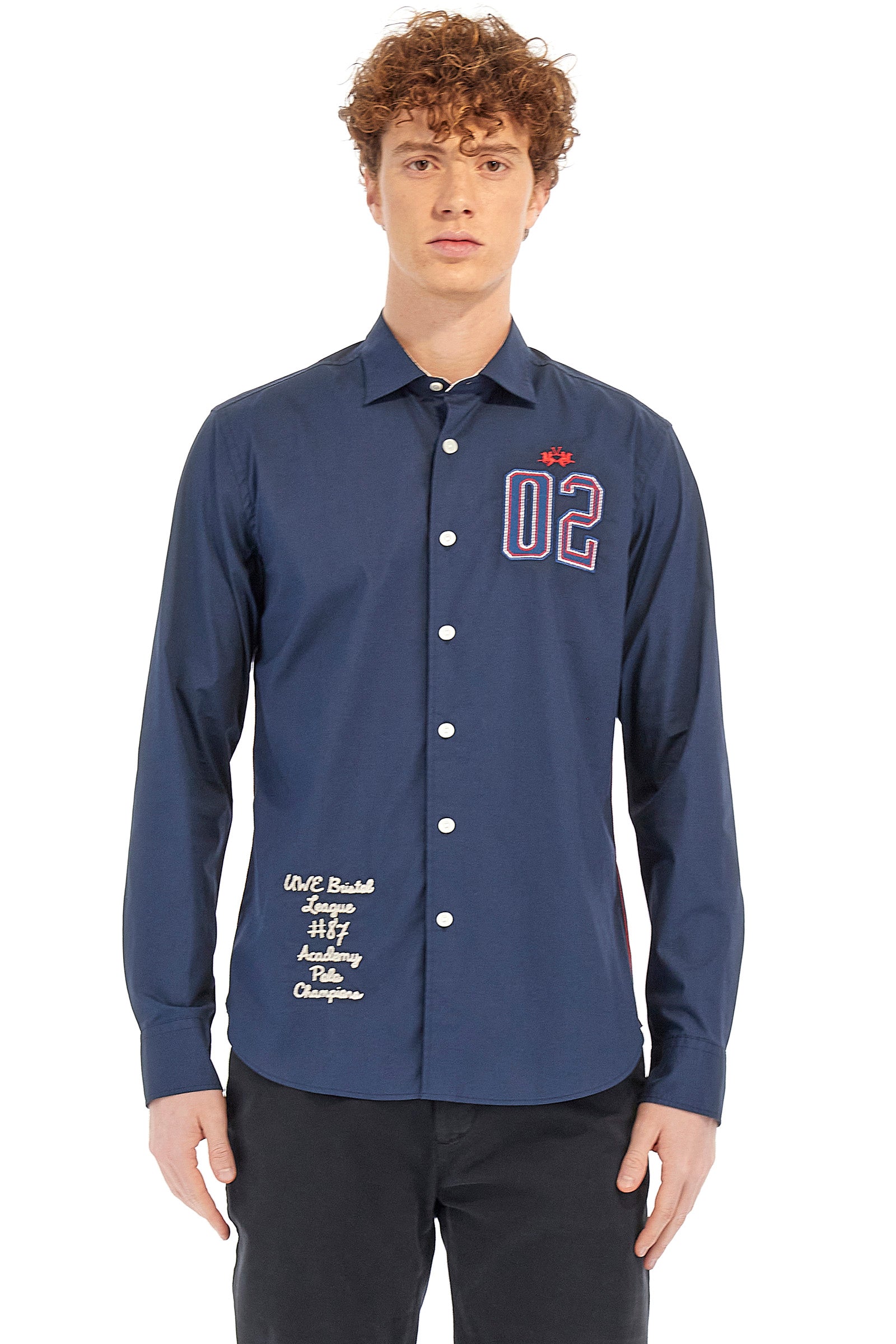 Camicia uomo regular fit - Whitman - Navy