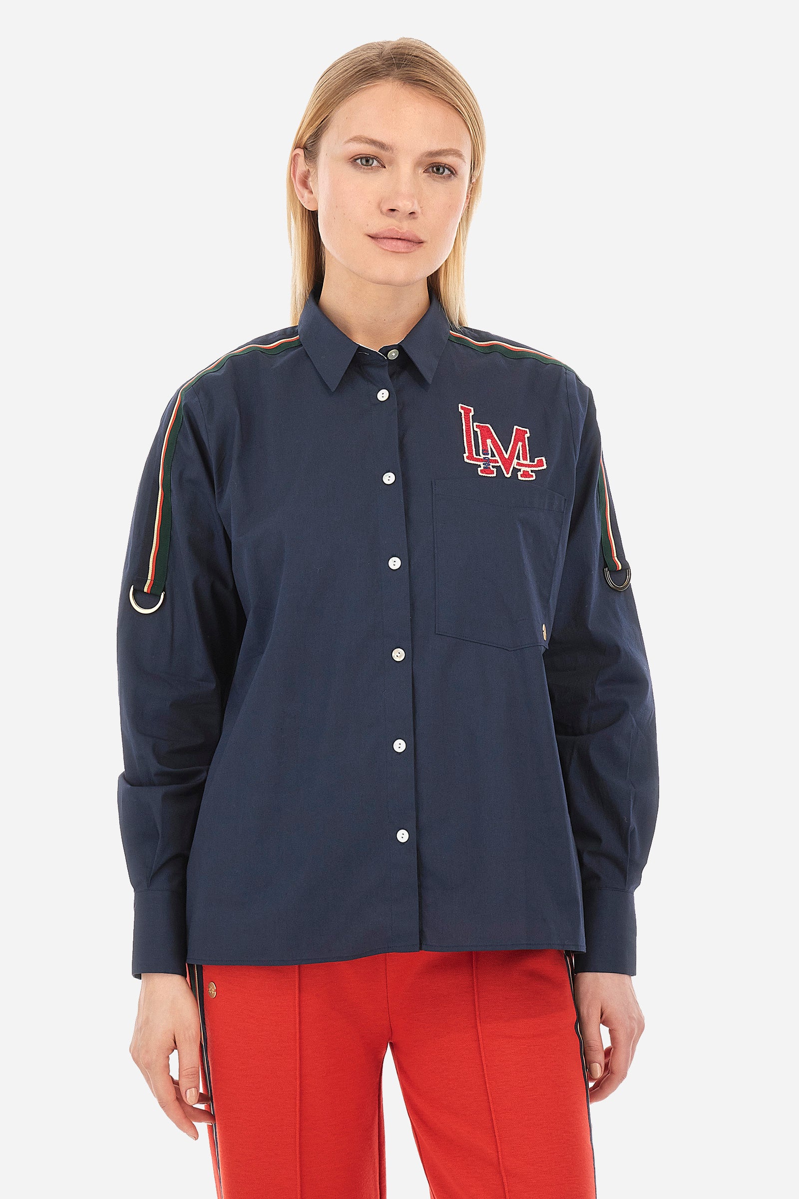 Camicia donna regular fit - Wava - Navy