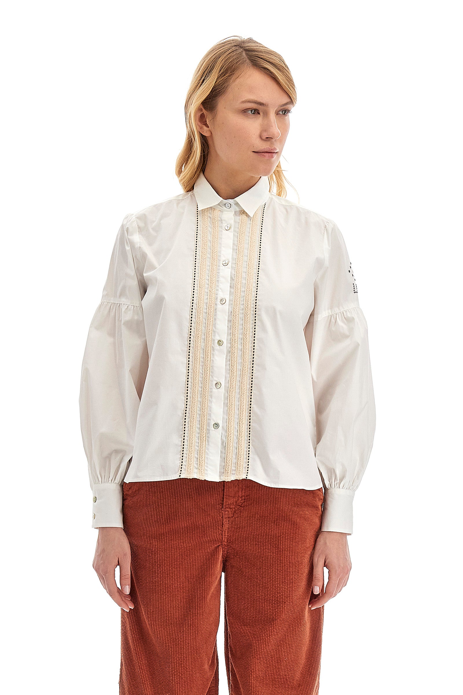 Camicia donna regular fit - Welbey - Optic White
