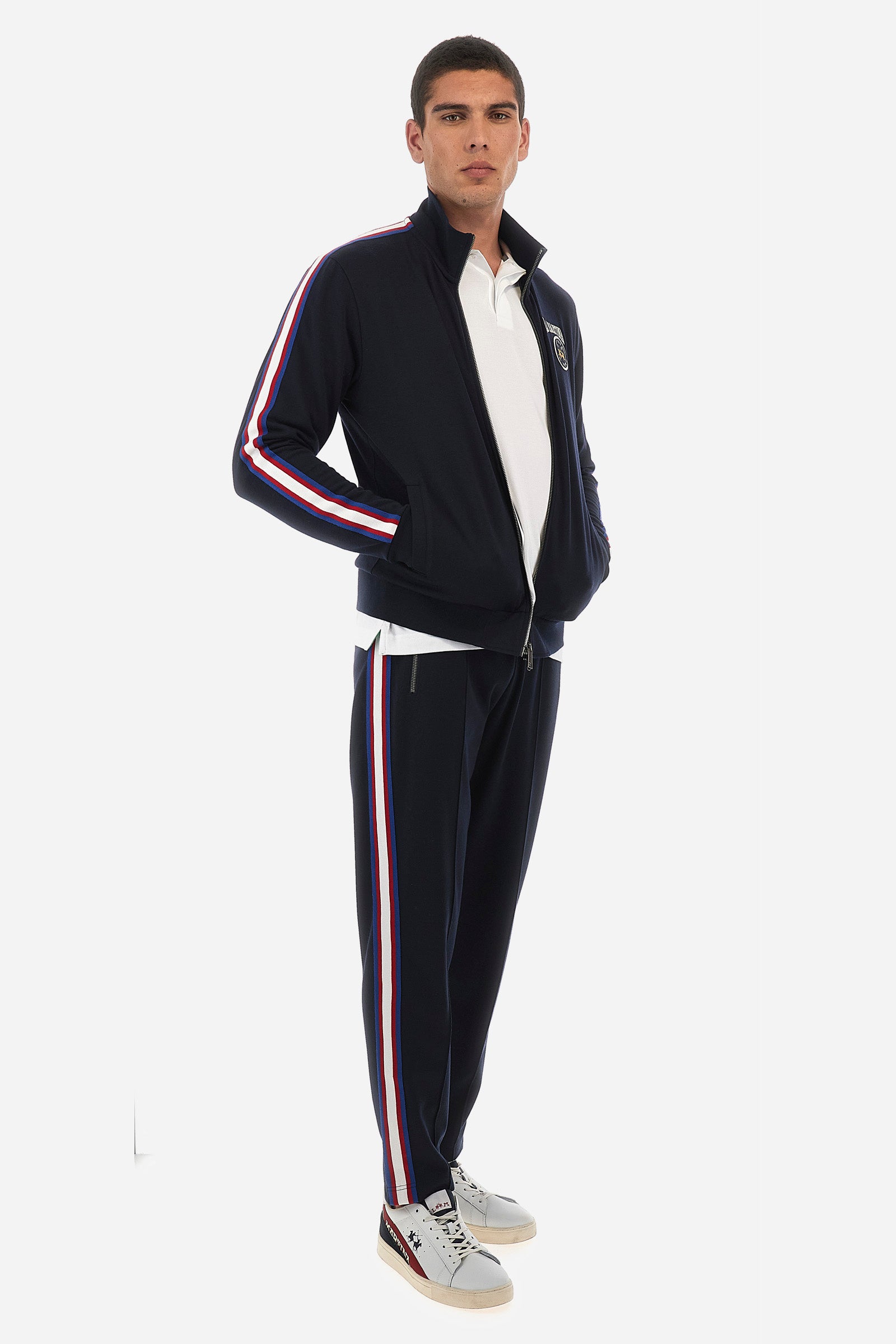 Felpa uomo regular fit - Wyler - Navy