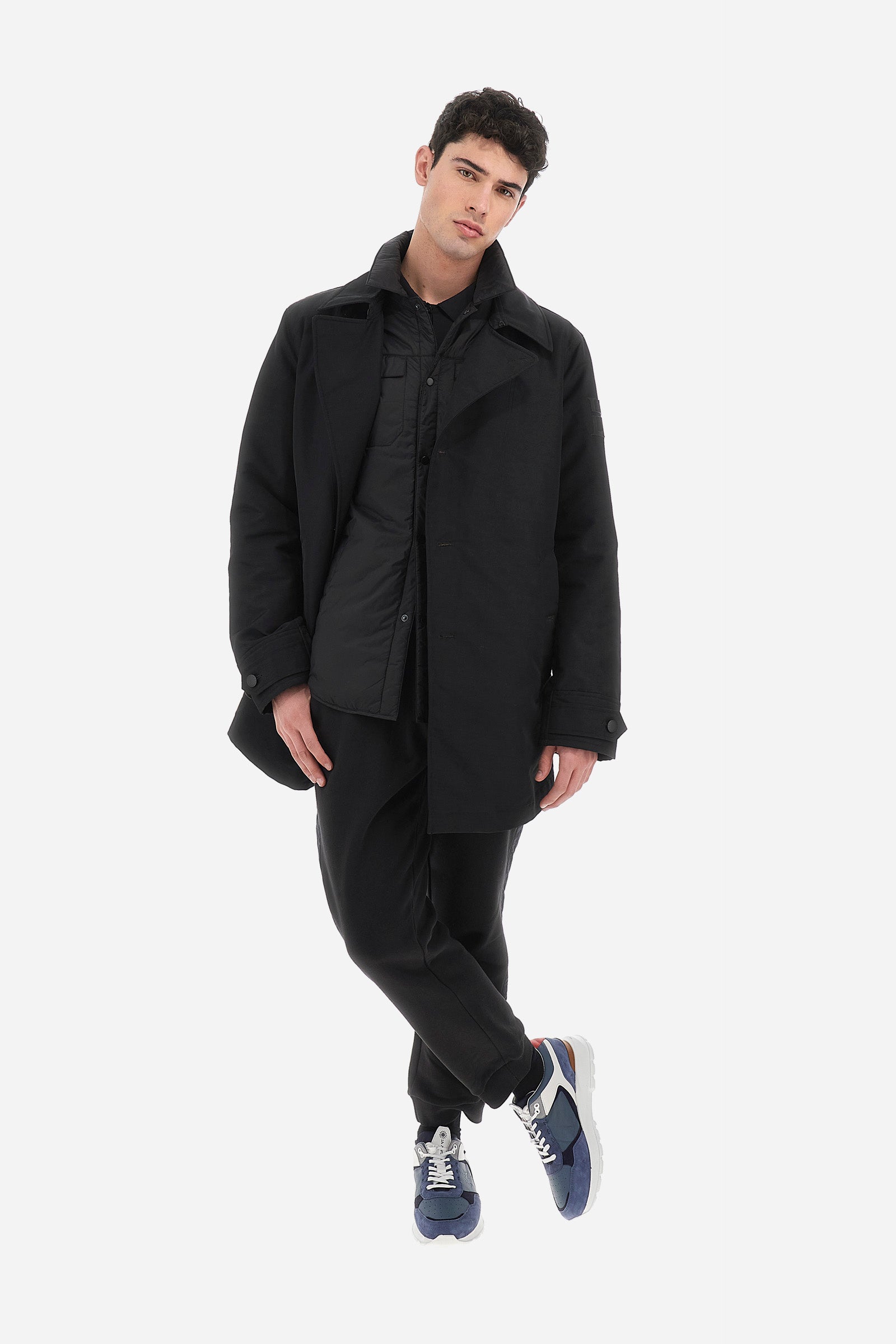 Outdoor giacca uomo regular fit - Welborn - Black