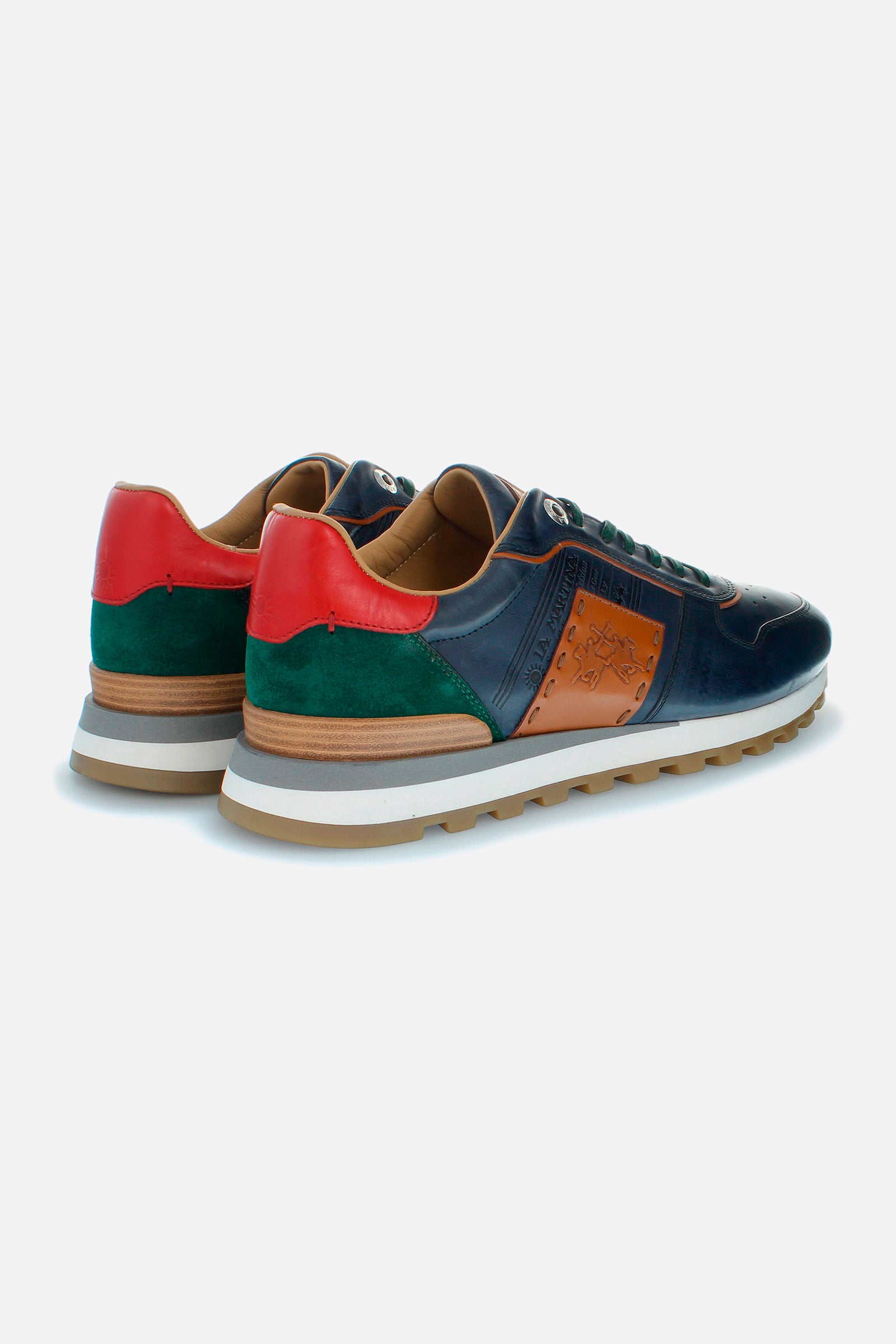 Leder-Sneaker