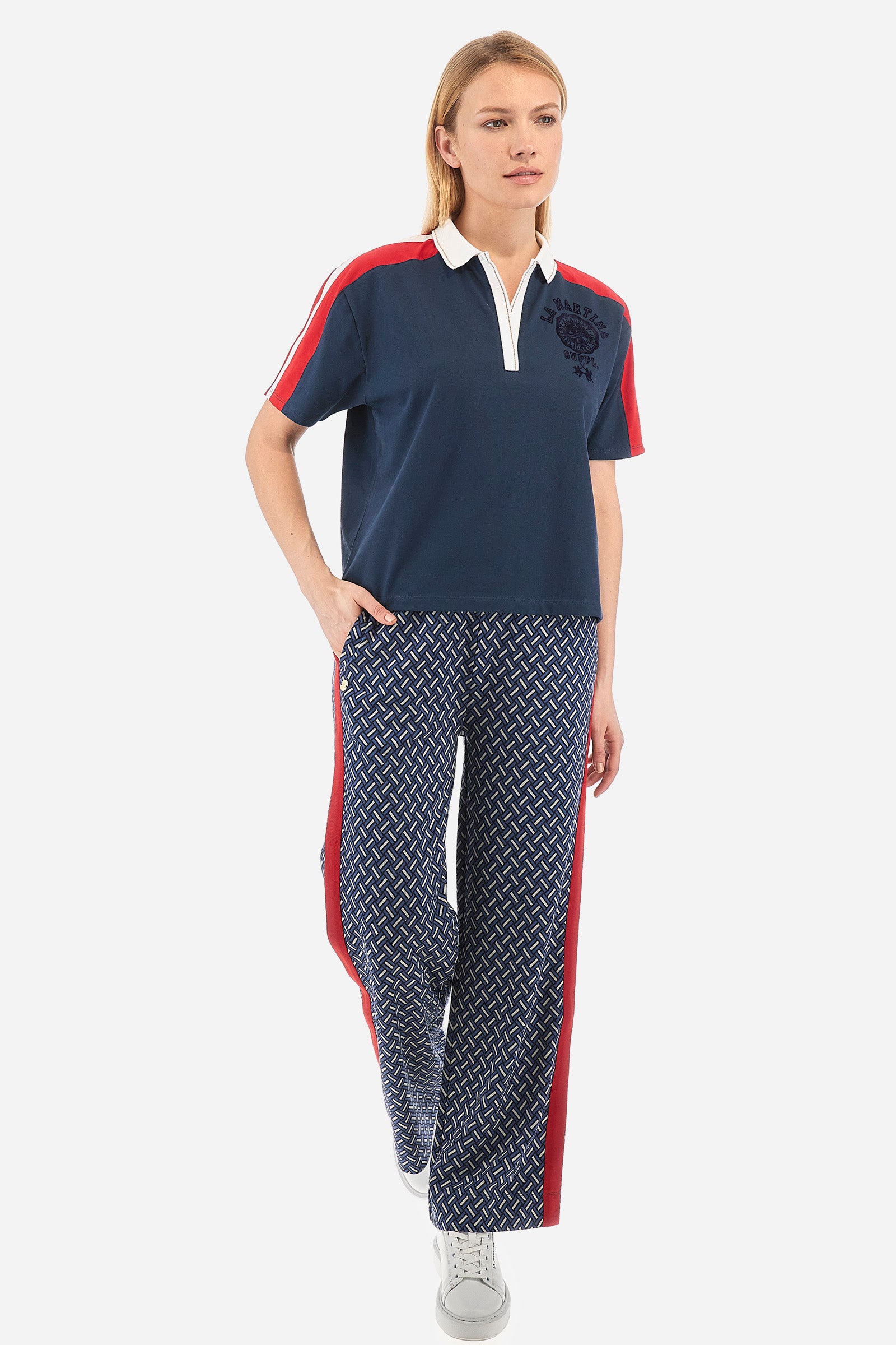 Polo donna regular fit- Wenda - Navy
