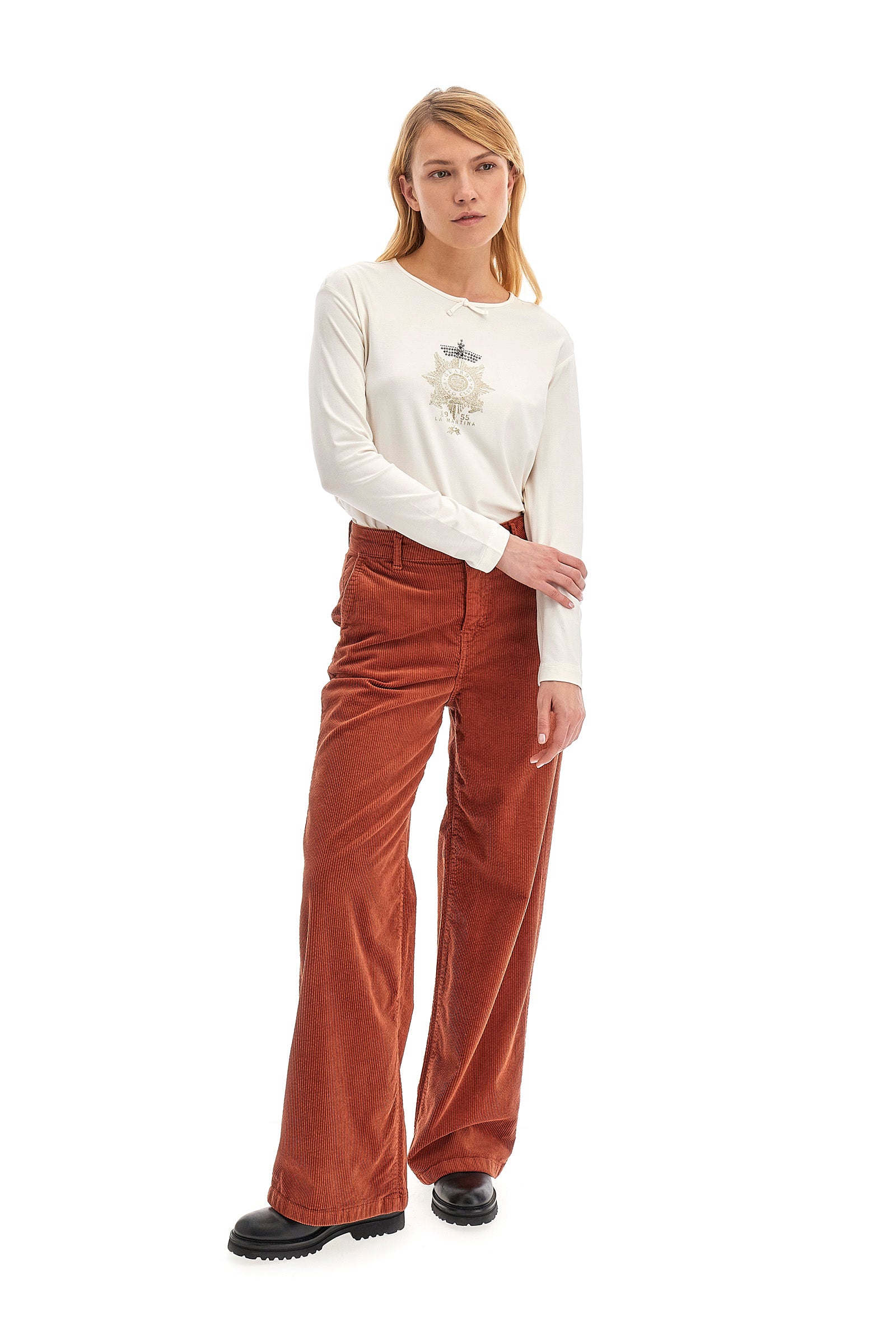 Pantaloni donna regular fit - Willow - Picante