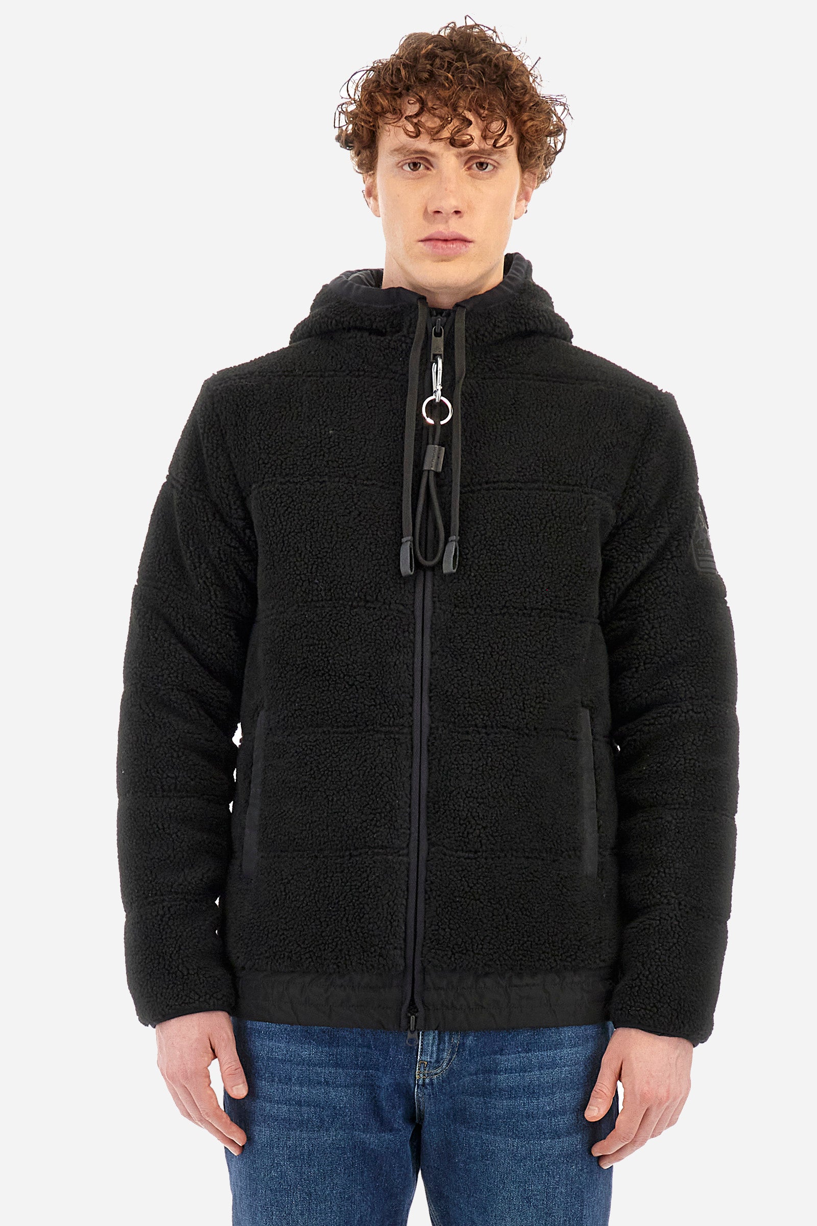 Outdoor giacca uomo regular fit - Wain - Black