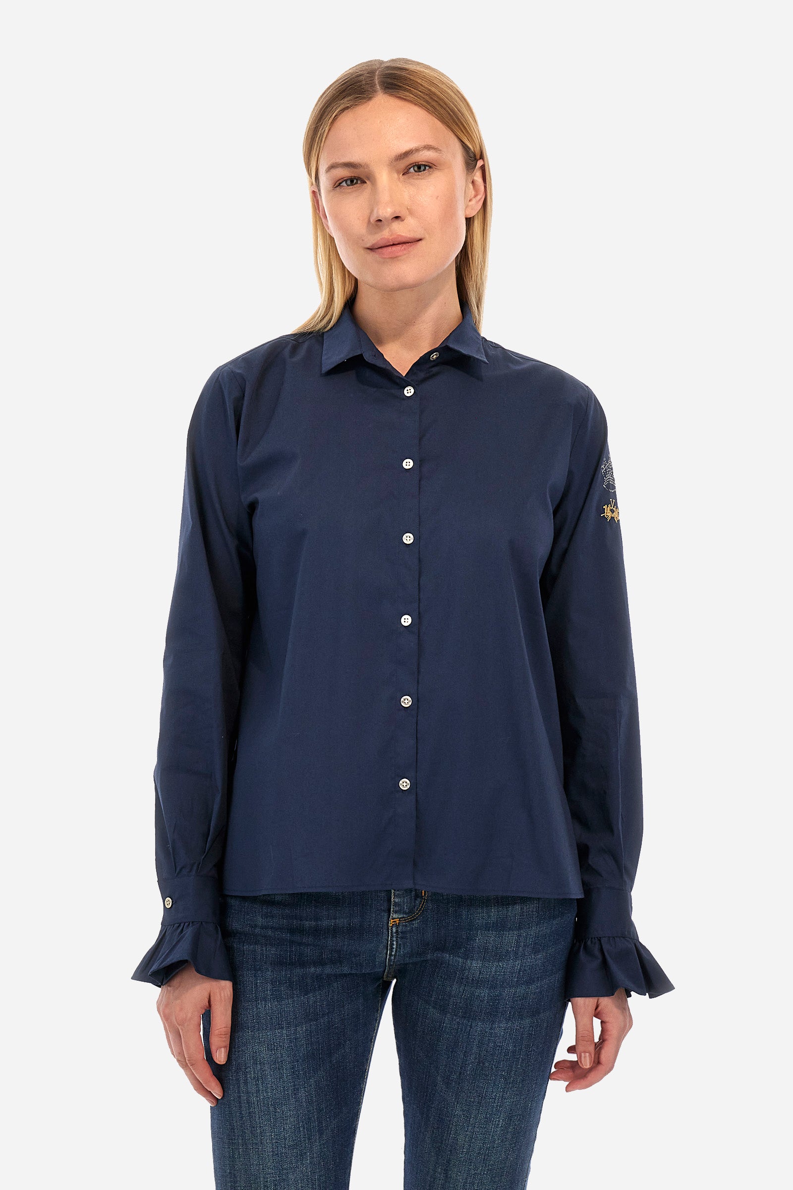 Camicia donna regular fit - Welbie - Navy
