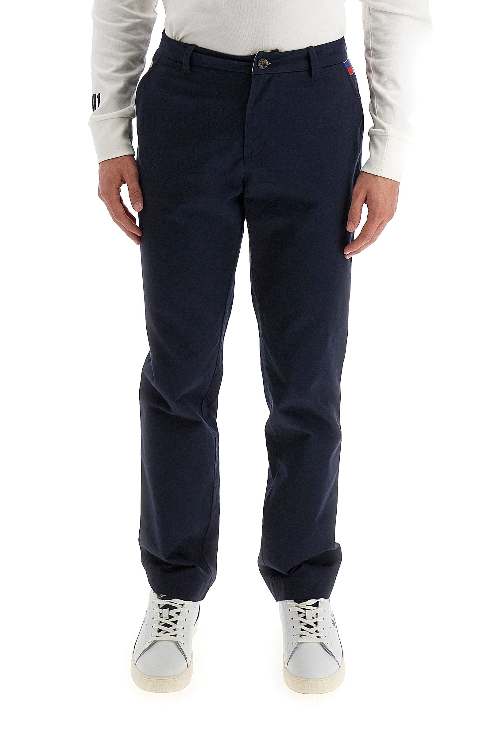 Pantaloni chino uomo regular fit - Wernher - Navy